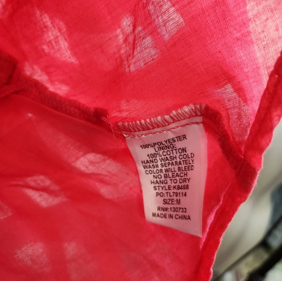 Umgee Puff Sleeve Babydoll Dress - Picture 7 of 8